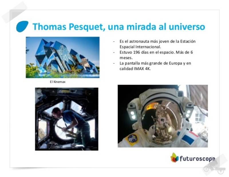 thomas pesquet futuroscope