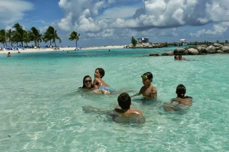 playas Coco cay