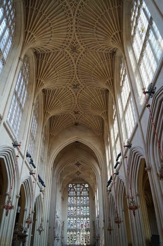 bovedas de catedrales inglaterra de abanico