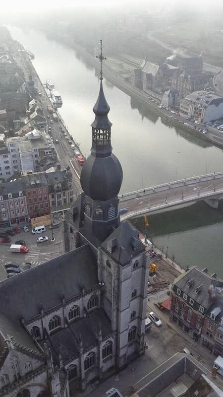vistas desde La Citadelle de Dinant