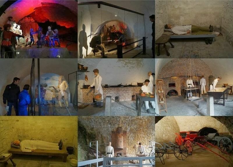 Trincheras de 1914 y el búnker hundido Citadelle dinant