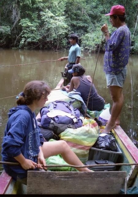 pescar en la selva pirañas