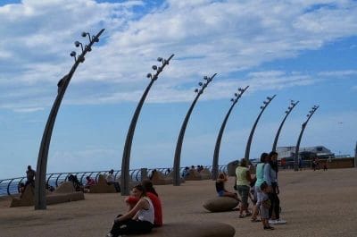 paseo maritimo de Blackpool Inglaterra