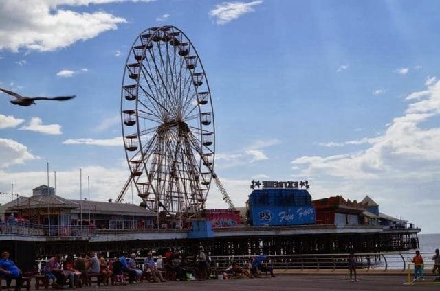 noria de Blackpool Inglaterra
