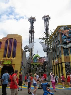 Doctor Doom's Fear fall - Universal Islands of Adventure