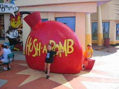 hush a bomb - Universal Islands of Adventure