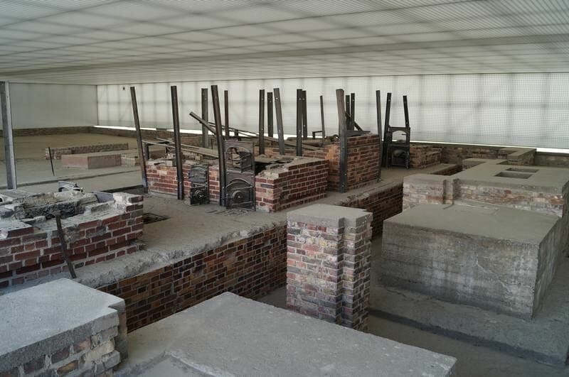 hornos de cremación de Sachsenhausen