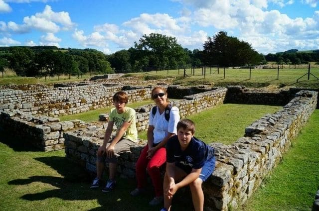 CHESTER ROMAN FORT muro de adriano
