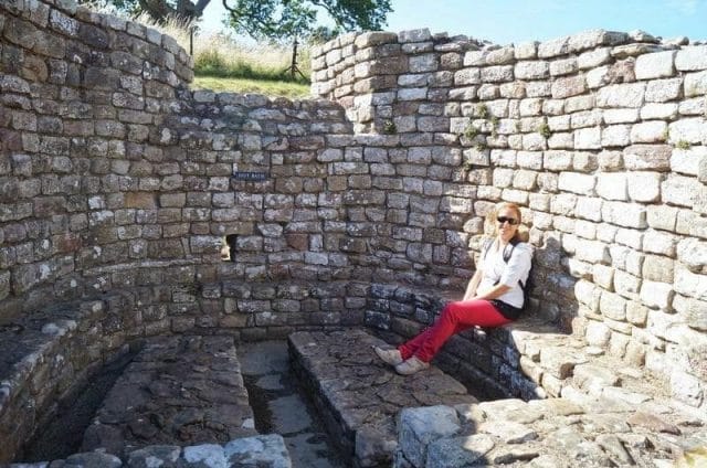 caldarium CHESTER ROMAN FORT muro de adriano