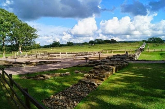 Birdoswald Roman Fort (muro Adriano)