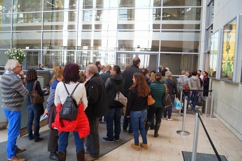 cola Subir a la cúpula del parlamento alemán