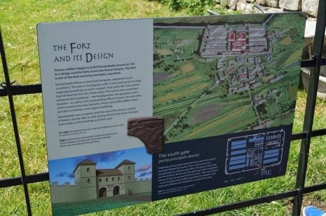HOUSESTEADS ROMAN FORT plano