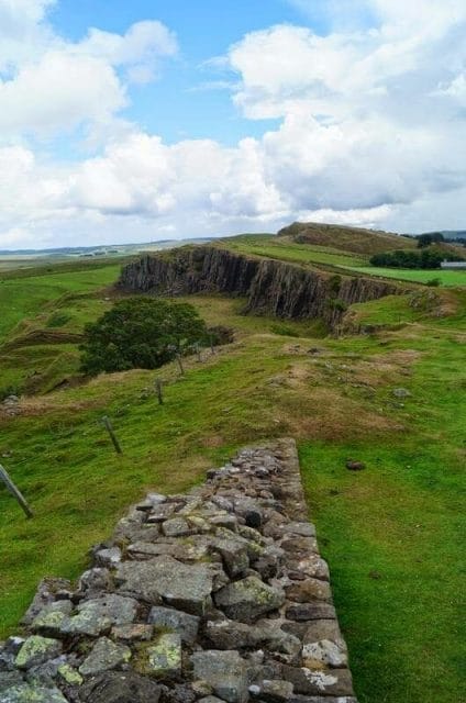 Walltown Crags muralla adriano