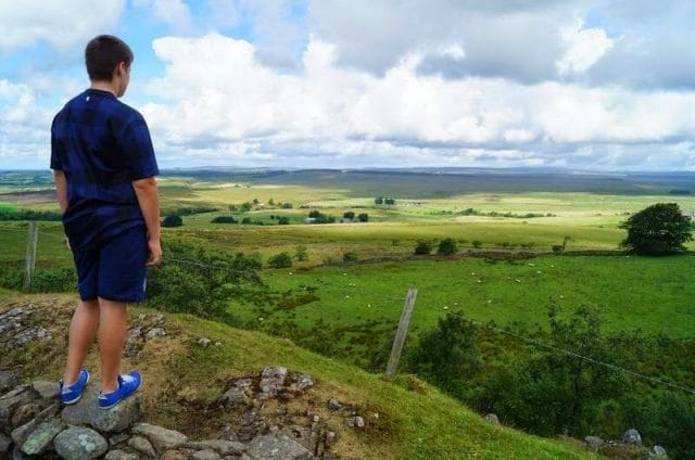Walltown Crags Hadrian wall