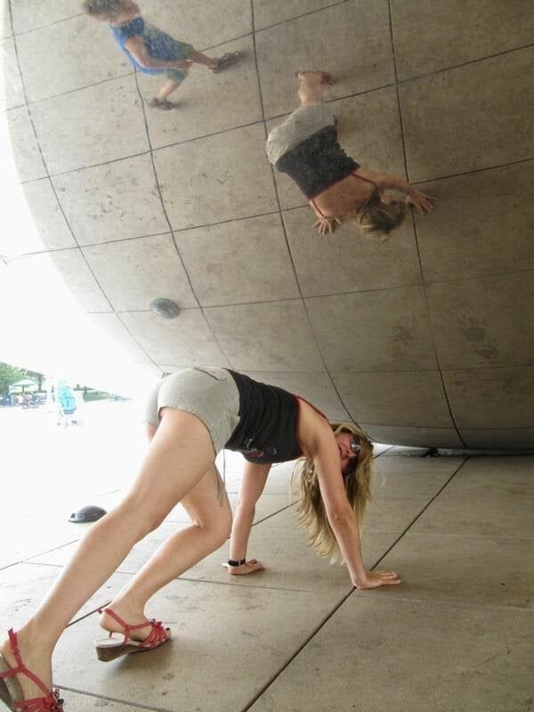 reflejo Cloud Gate