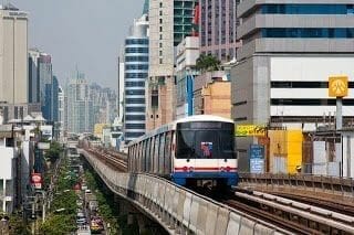 Skytrain de Bangkok