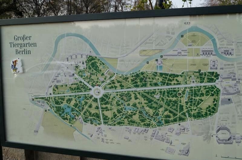 parque Tiergarten - Berlín en 4 días