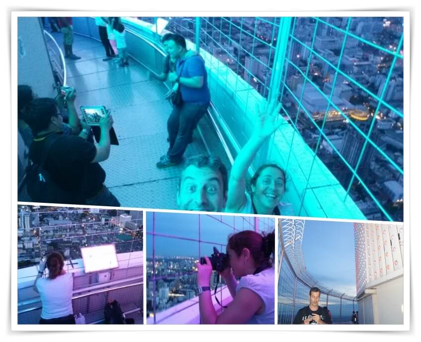 mirador de la Torre Baiyoke en Bangkok
