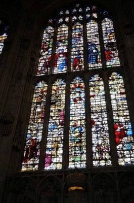 vidrieras King's College Chapel