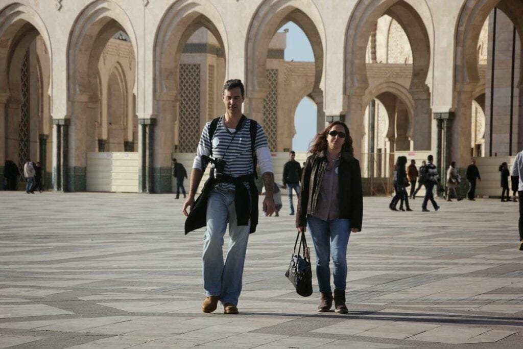 Visita de la mezquita de Hasan II