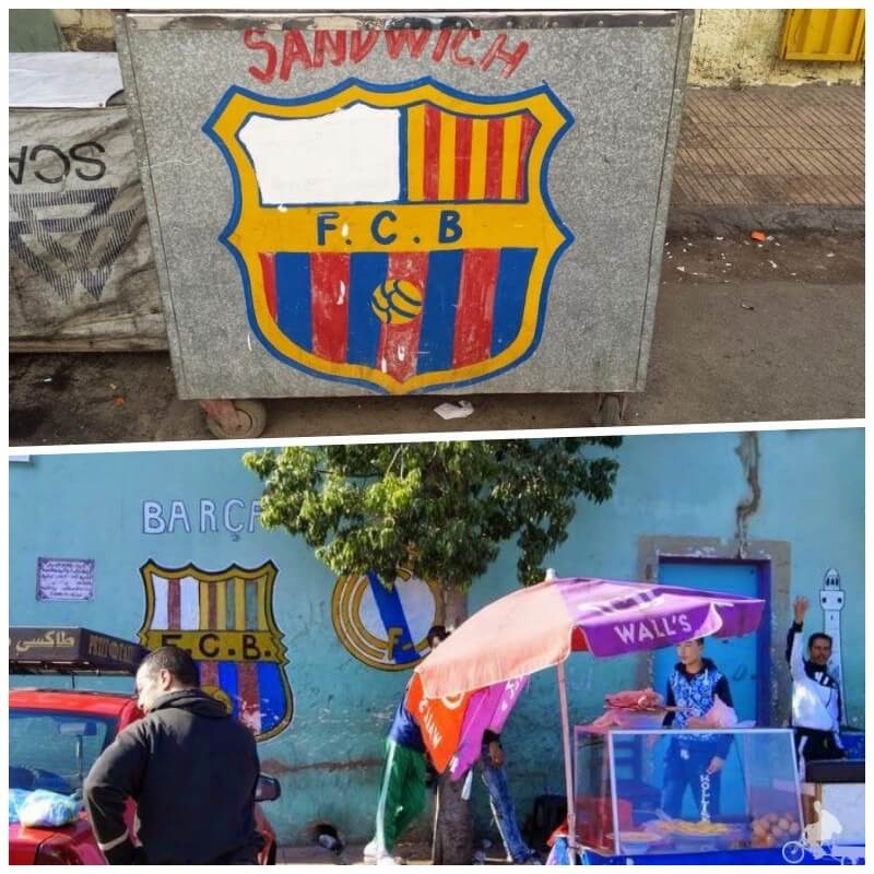 escudo del barça sin la cruz