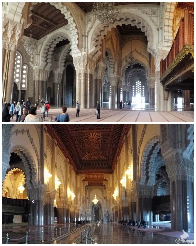 mezquita de hassan II interior