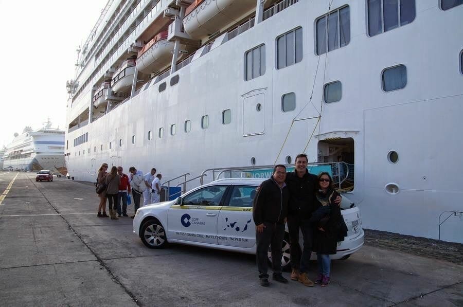 escala crucero tenerife