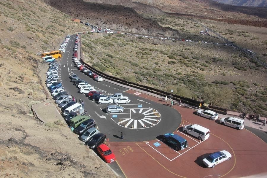 parking teide