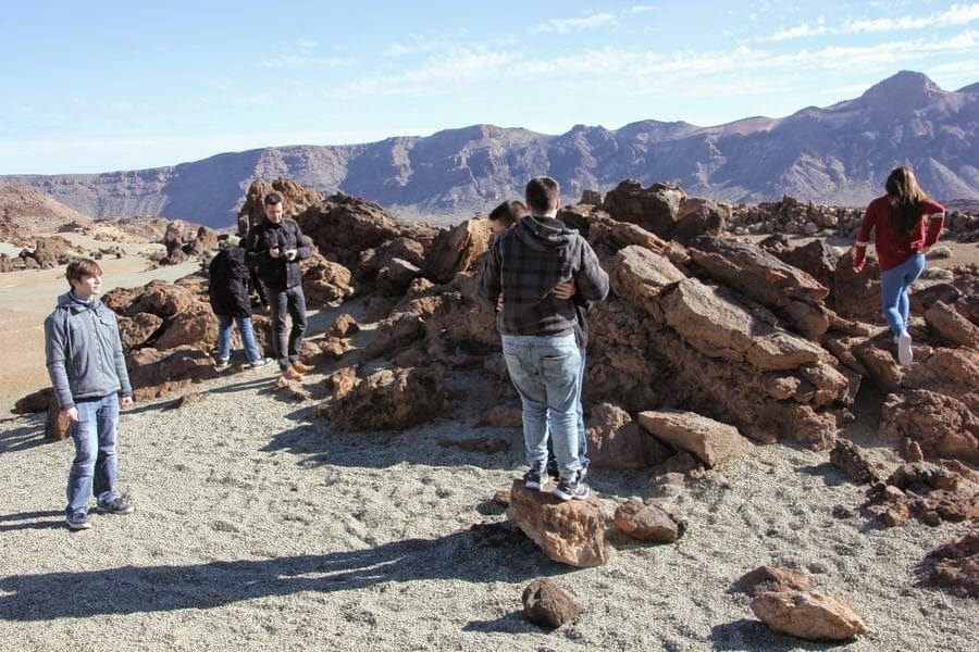 el Tabonal Negro o paisaje lunar