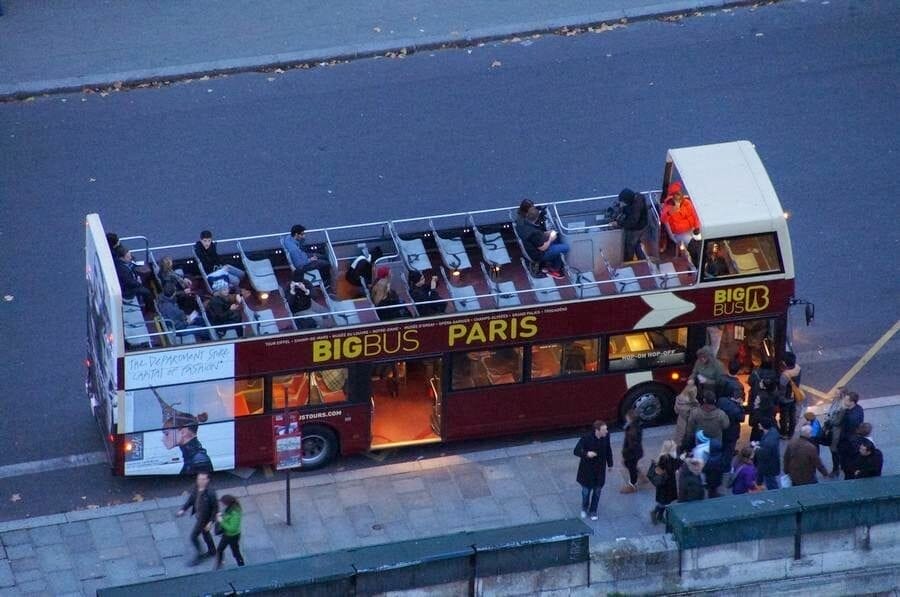 big bus paris transporte