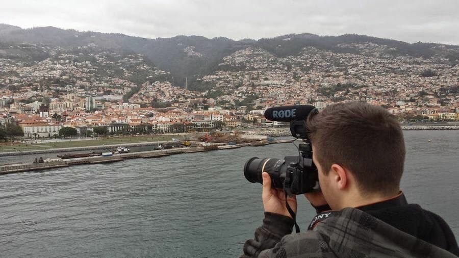 vistas de funchal desde puerto