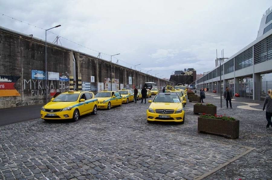 taxis del puerto a Funchal