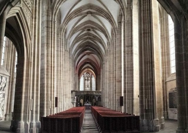 Catedral de Meissen nave principal