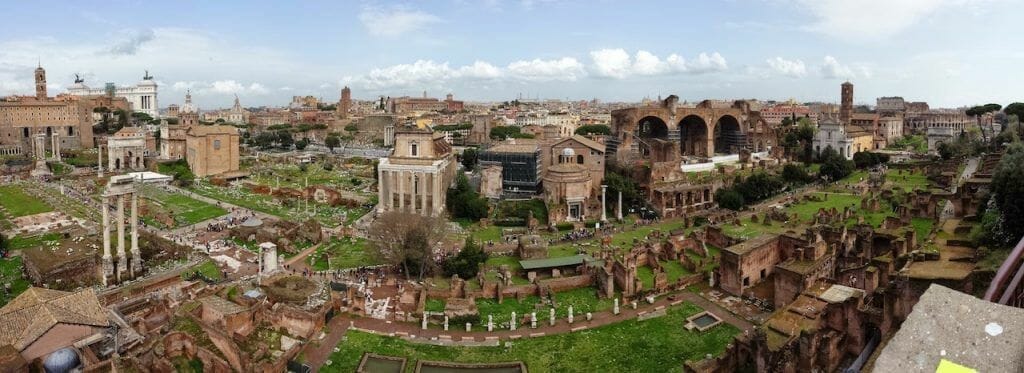 foro romano Terraza del Palatino
