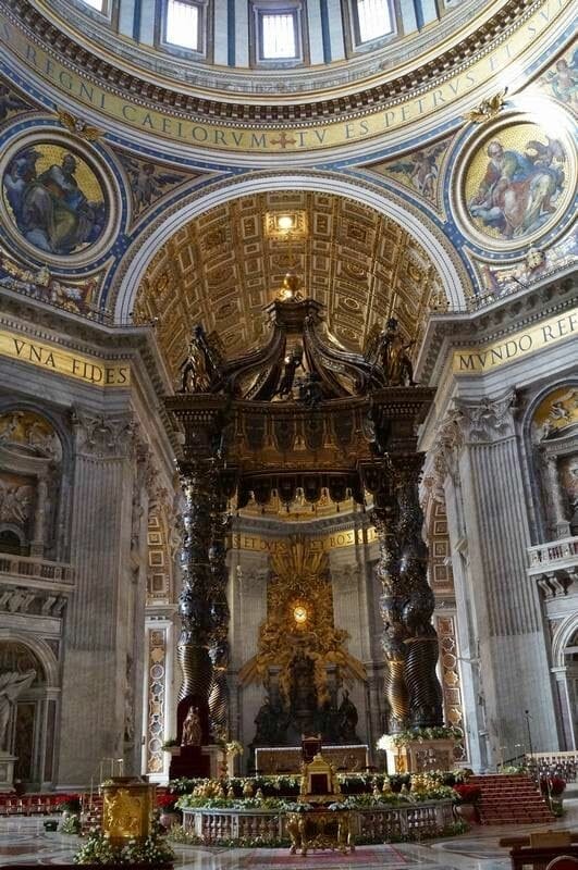 Baldaquino de la Basílica de San Pedro