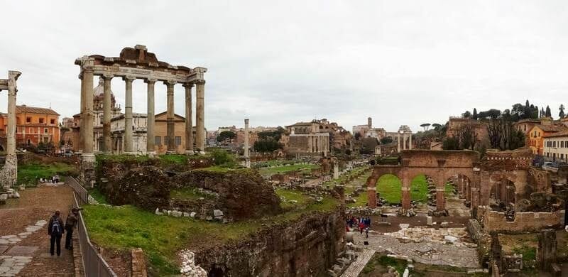 templo de saturno foro romano Templo de Saturno