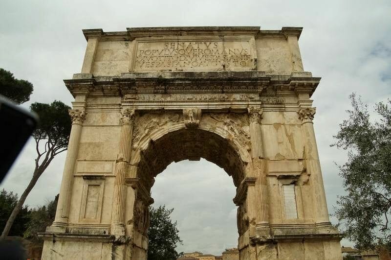 arco tito arco de Tito ruinas romanas