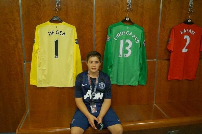 camiseta porteros Vestuarios del Manchester United