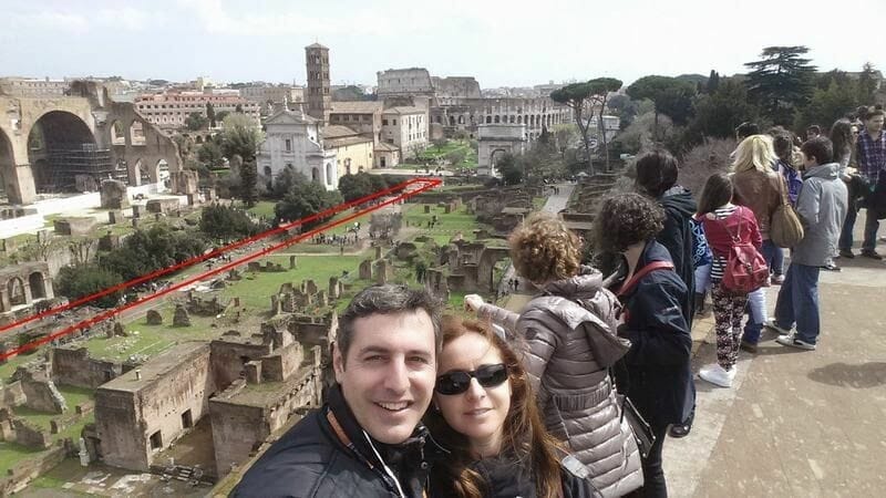 via sacra foro romano La vía Sacra