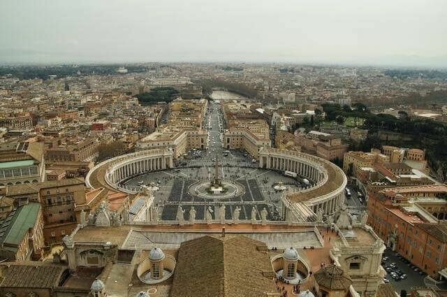 plaza de San Pedro del Vaticano