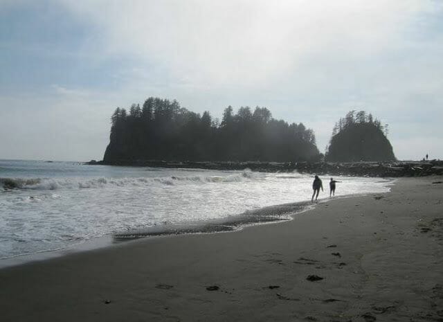 playa de la push, playas de forks, playas indios quileutes