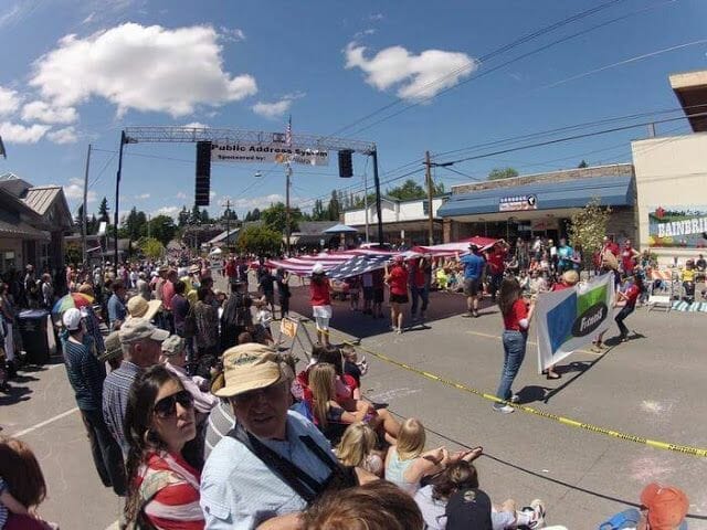 bainbridge 4 de julio, celebraciones 4 de julio, desfile 4 de julio, 4 de julio en Estados unidos