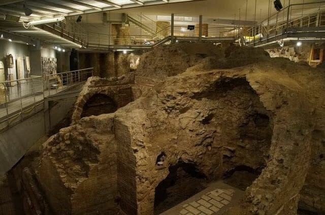 restos arqueologicos Necropolis via triumphalis