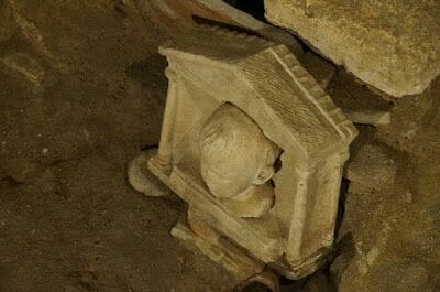 restos arqueologicos Necropolis via triumphalis