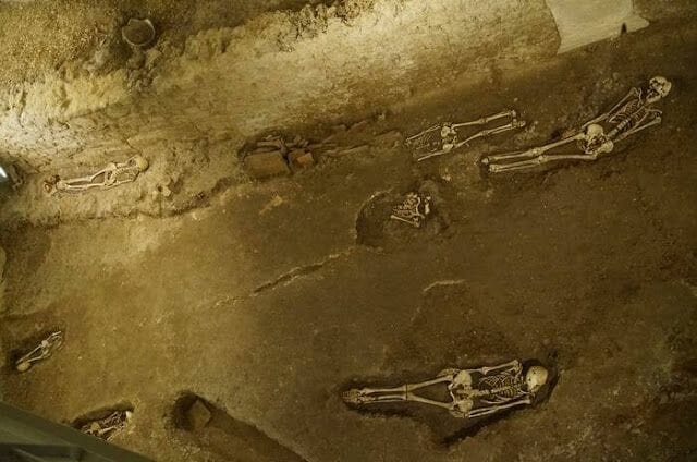 restos arqueologicos Necropolis via triumphalis
