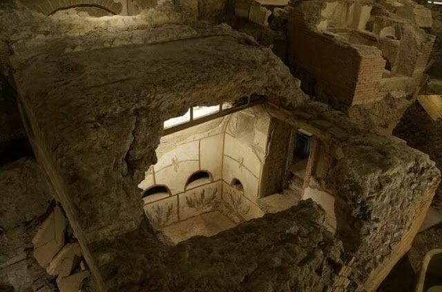 restos arqueologicos Necropolis via triumphalis