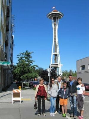 space needle, Seattle, torres de tv