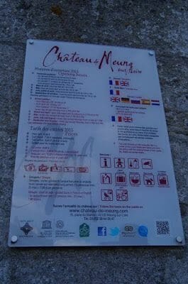 visitar el Castillo de Meung-sur-Loire