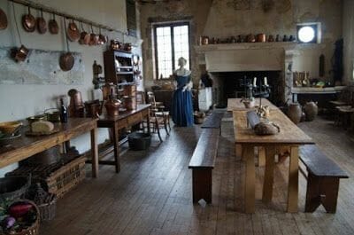 Castillo de Meung-Sur-Loire cocinas