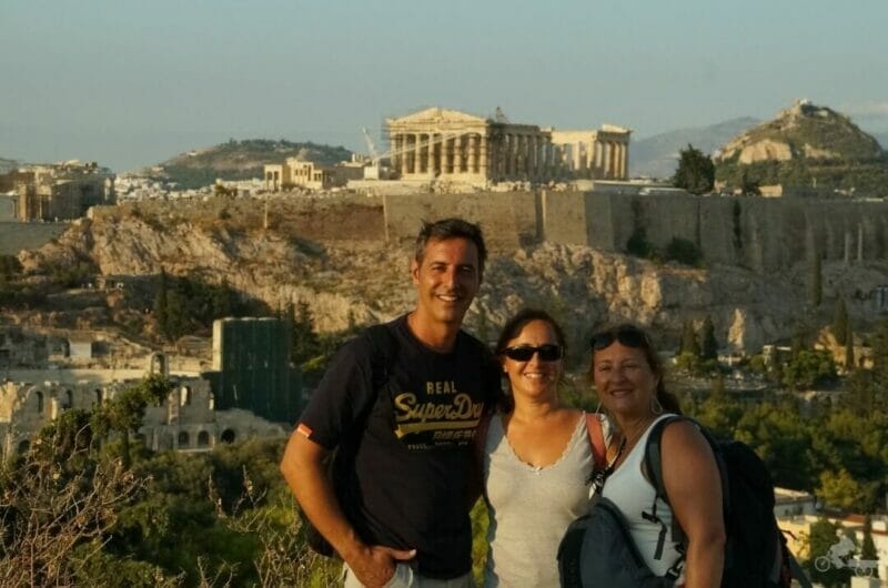 vista de acropolis desde COLINA FILOPAPPOS